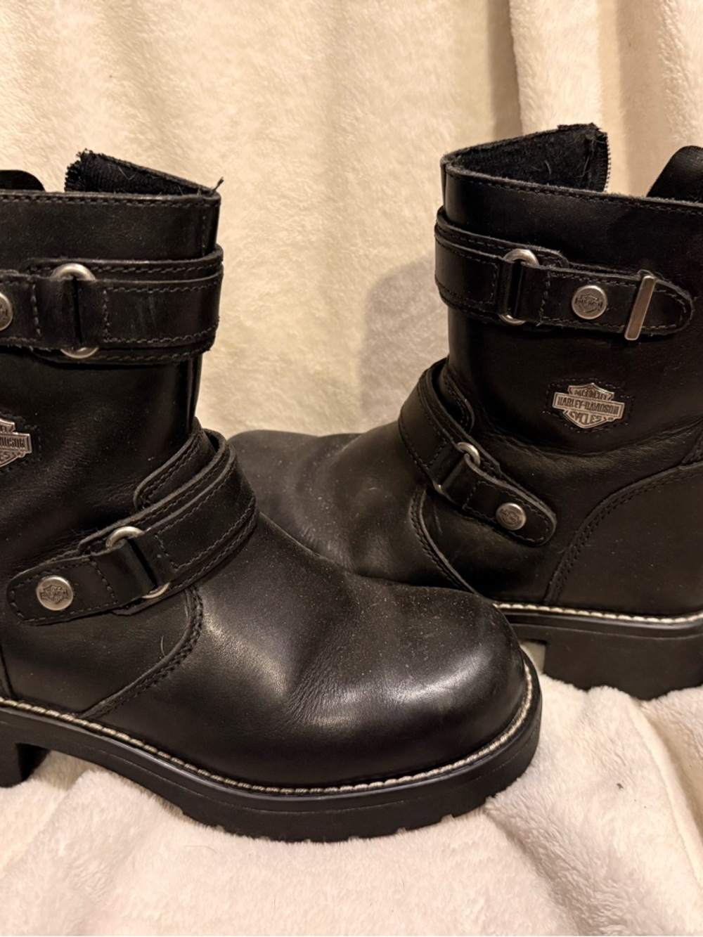 Harley-Davidson Black Motorcycle boots